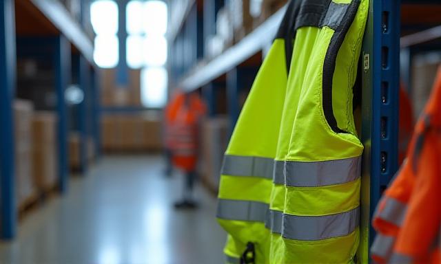 Secure warehouse shelving